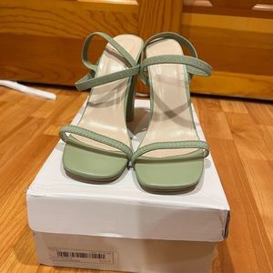 Sage Green Heels
